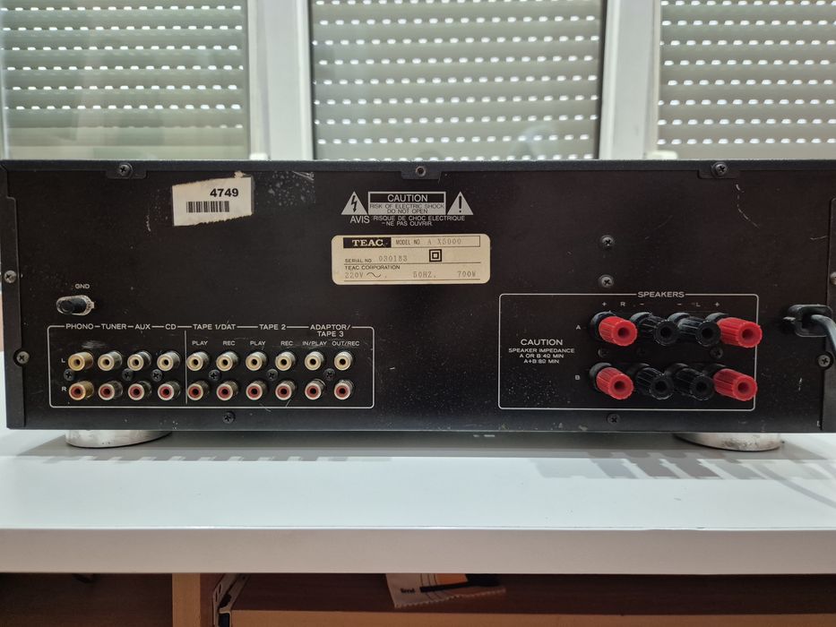 Teac a-x5000 + magnat monitor 1000