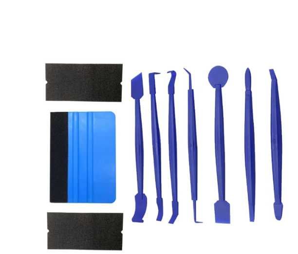 SET 10 Instrumente Accesorii Trim-uri Montare Montaj Folie Autocolant