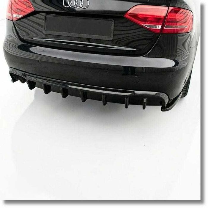 Дифузьор за ауди а4 б8 / audi a4 b8 diffuser / добавка за задна броня / седан / комби