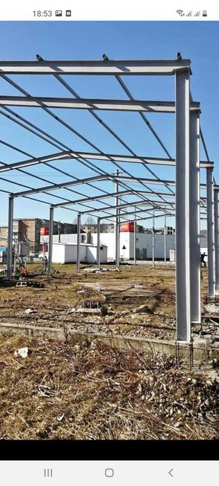 Producator de hale metalice confectionate din EURO-PROFILE tip IPE 
Co