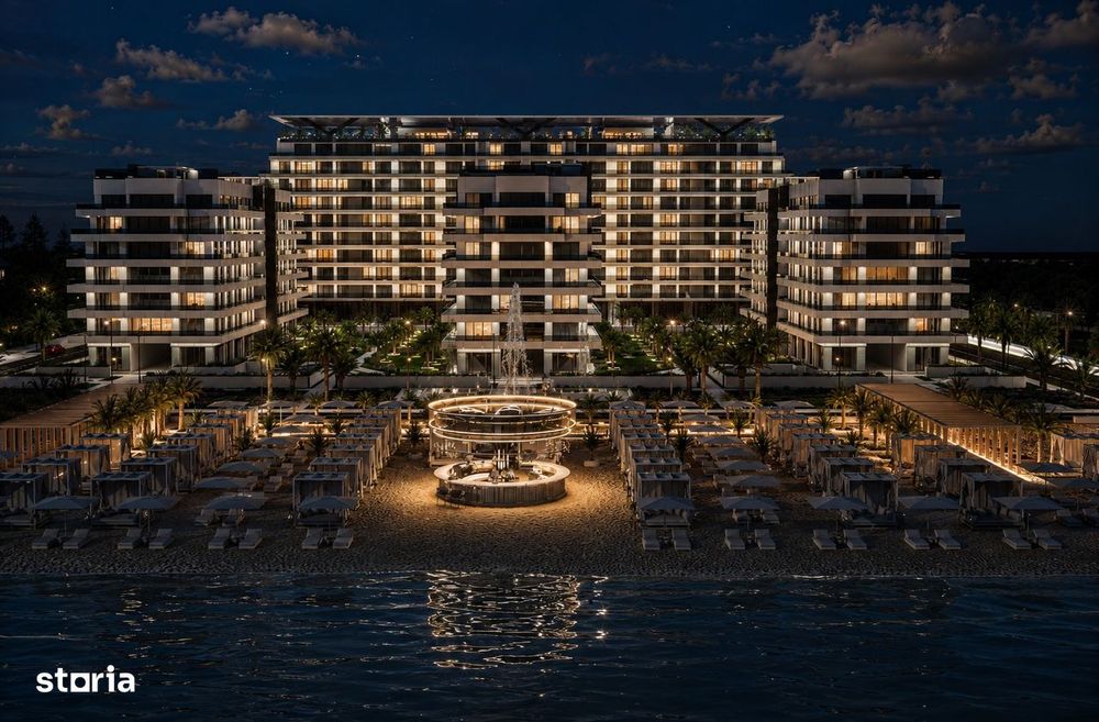 Apartament premium cu doua camere- Prima linie la mare 66,72 mp