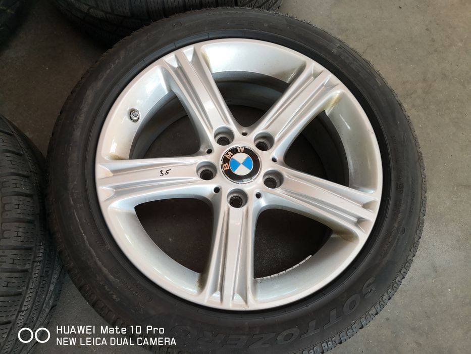 5х120 бмв bmw 5x120 17 цола джанти с датчици оригинални с гуми