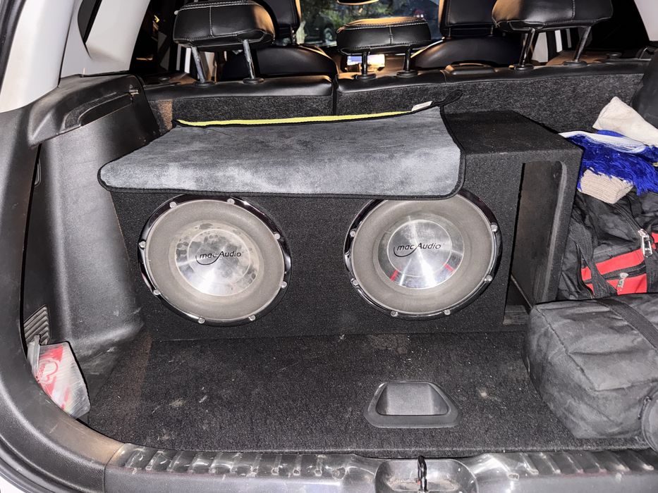 Два сабвуфера с расчетным коробом + сьемный