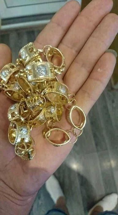 Позлатени бижута златна баня