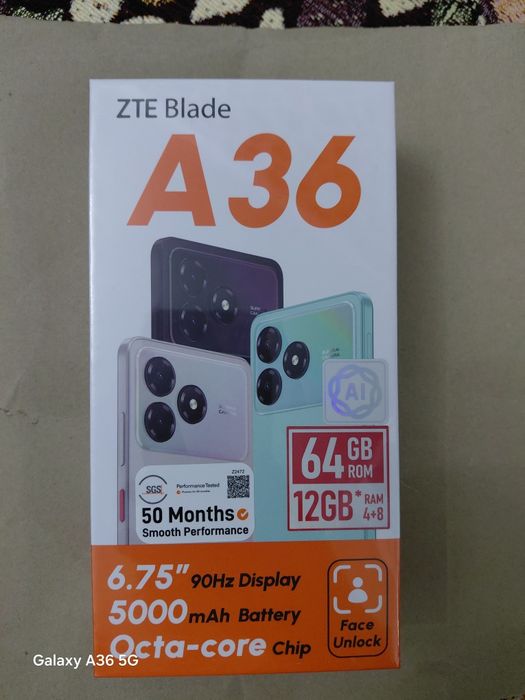 Продам телефон  ZTE A36