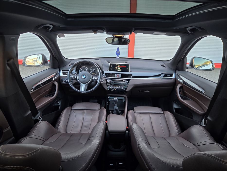 Bmw X1 / 2.0 d/ 190 Cp/ X-drive 4×4 / Automată/ Euro 6 / Panoramă / Camera / Distronic ACC / Line Assist / Alb Perlat / Keyless Go-Entry