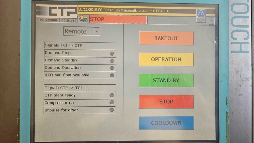 Siemens SIMATIC MP277 Touch Panel HMI