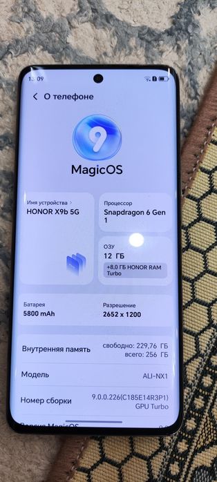 Honor x9b 5g 256gb