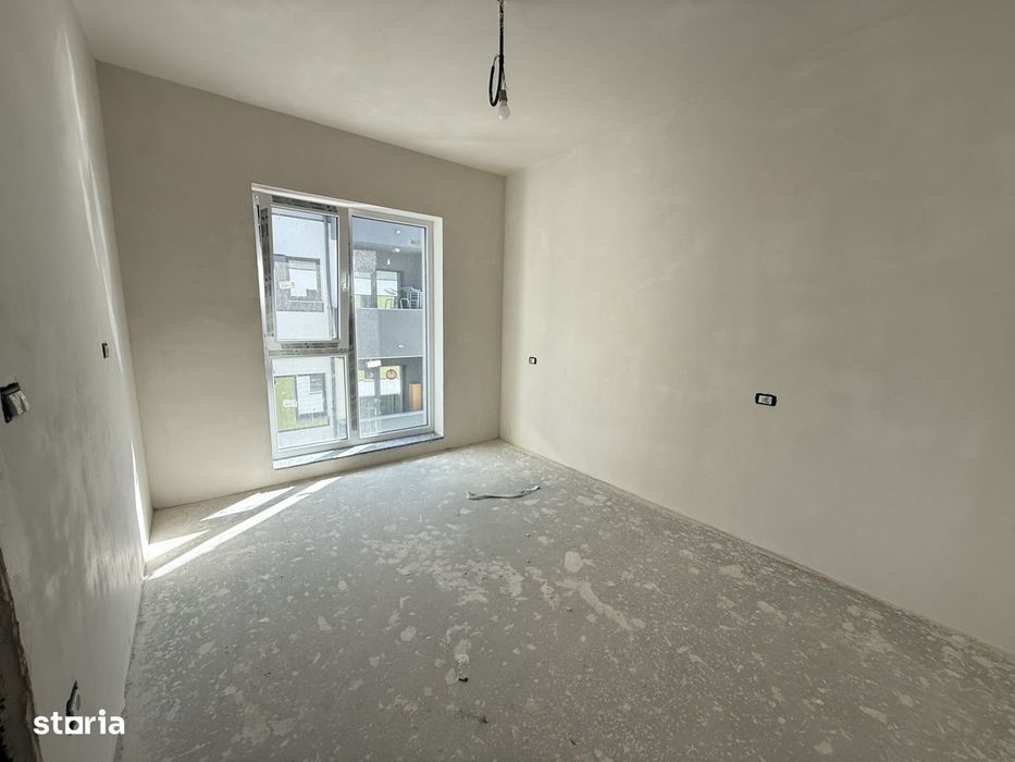 Apartament cu 2 camere, decomandat, 55 mp utili + balcon - Giroc