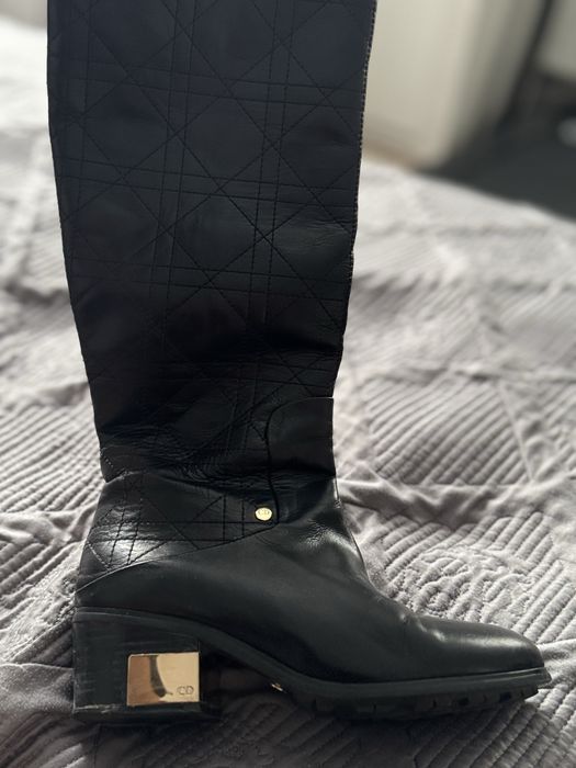 Сапоги кожаные Dior, оригинал