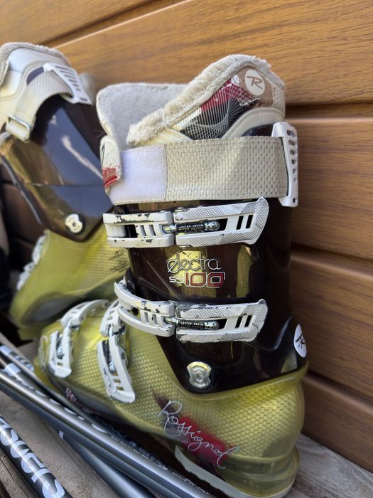 Ски Salomon комплект с обувки и щеки