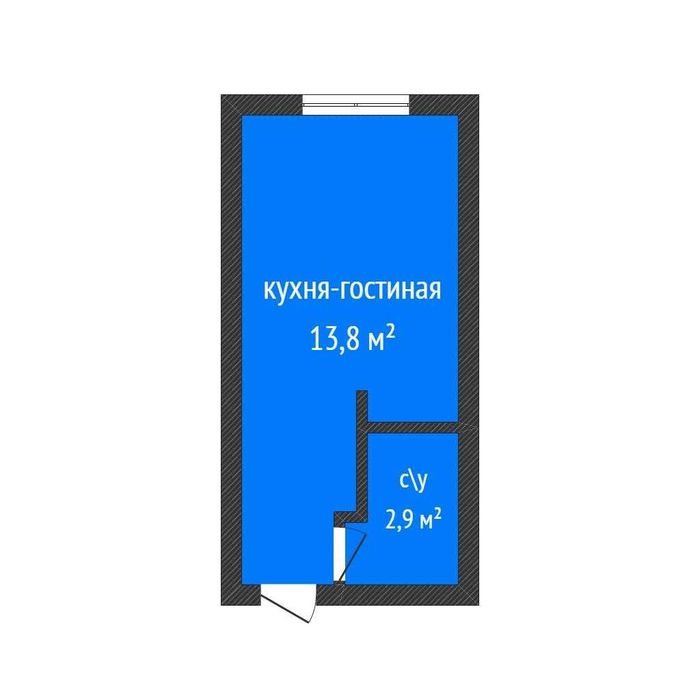 малосемейка в новом доме