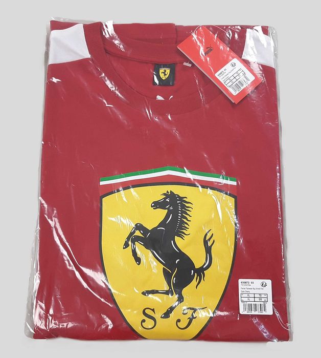 Puma Scuderia Ferrari F1 Shield - Оригинална мъжка тениска