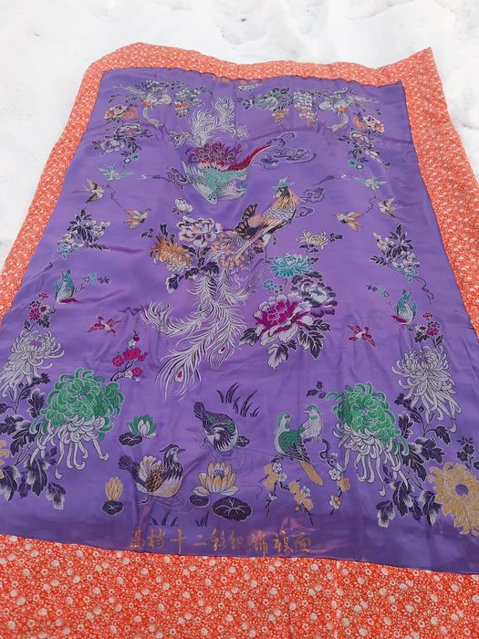 Ватное одеяло теплое