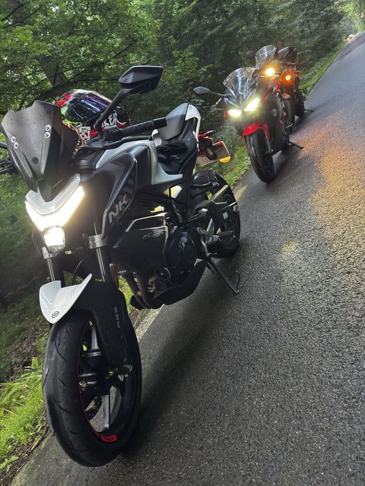 CFMoto 450NK in garantie