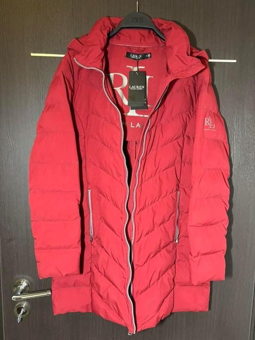 geaca noua Ralph Lauren down cu eticheta dama puf rata