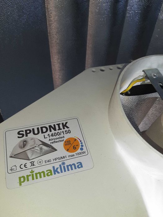 Prima Klima Spudnik 150mm Hydrofarm 150mm Mantis reflector