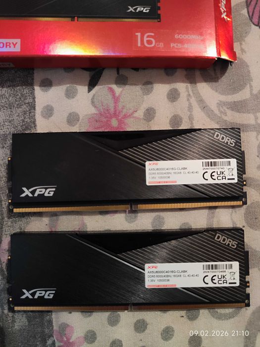 Рам памет 32GB DDR5 6000 CL40 ADATA XPG LANCER Kit  2 X 16GB