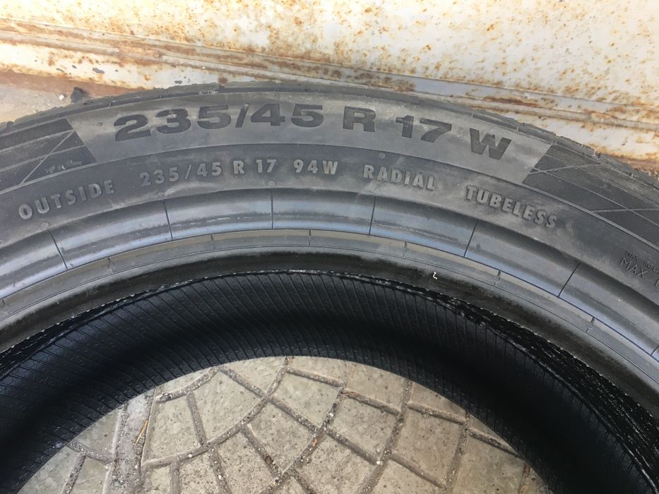 2бр летни гуми Continental Sport Contact 5FR 235/45/17 W