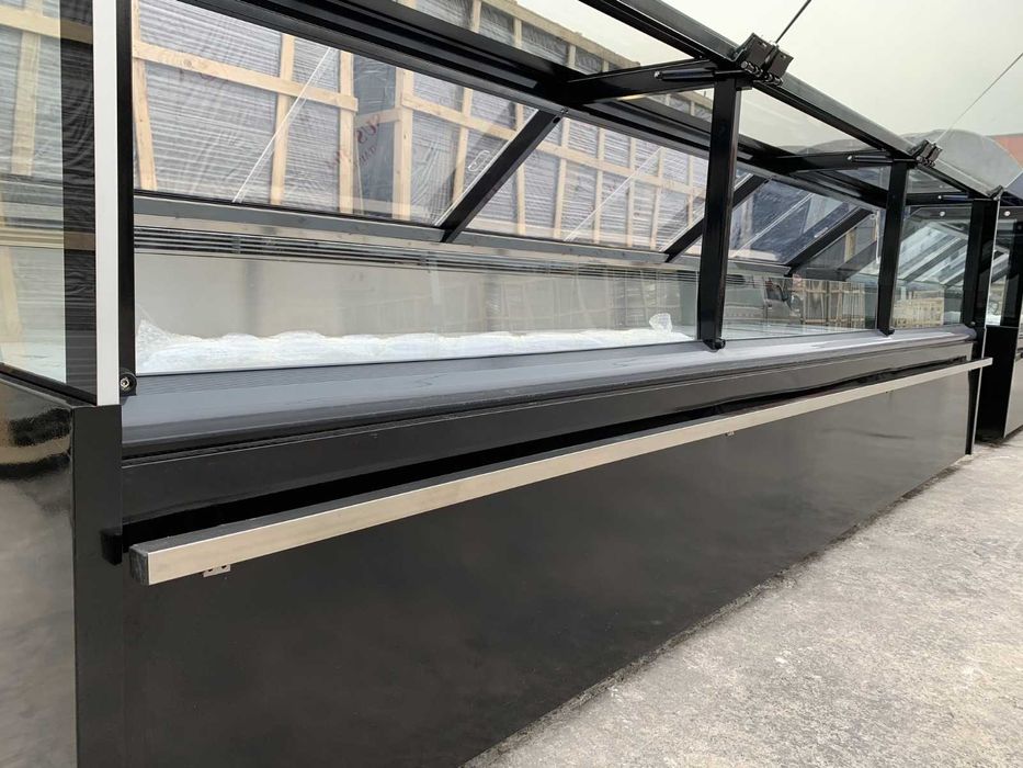 Vitrina orizontala asistata PHEA 383 cm / NOU - Profesional / STOC