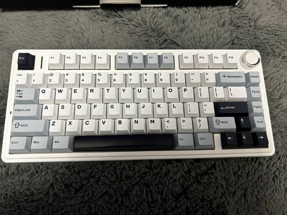 Tastatură wireless AULA F75 Albastru deschis (Engleză)