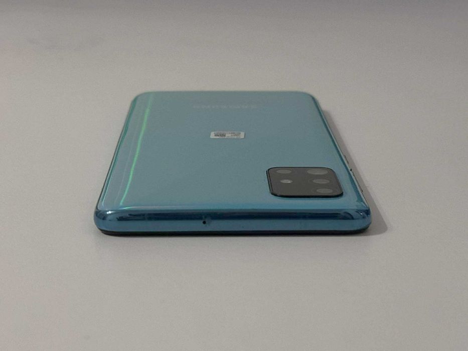 Бартер! Перфектен! Samsung Galaxy A51 Prism Crush Blue (Син)