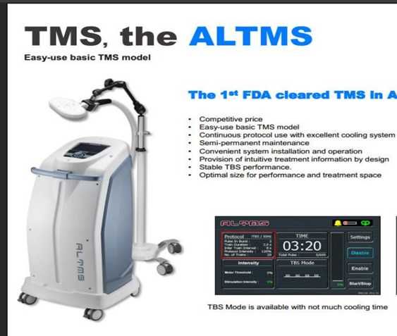 Аппарат транскраниальной магнитной стимуляции  ALTMS (Южная Корея)