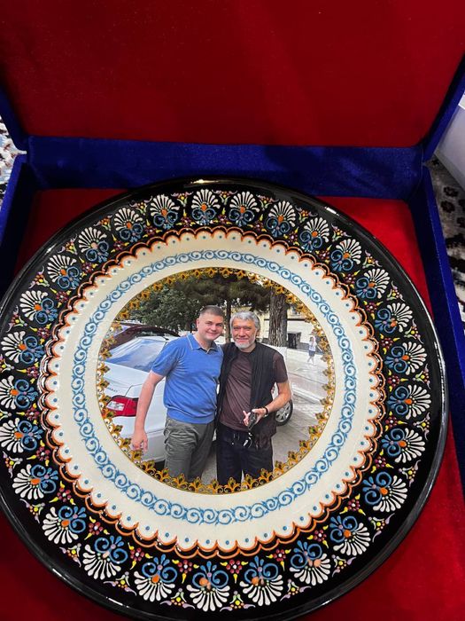 Sopol buyumlarga rasm yopishtirish va chizish xizlatlari