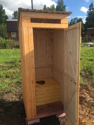Туалет Деревянный Для Дачи Из Дерево В Алматы