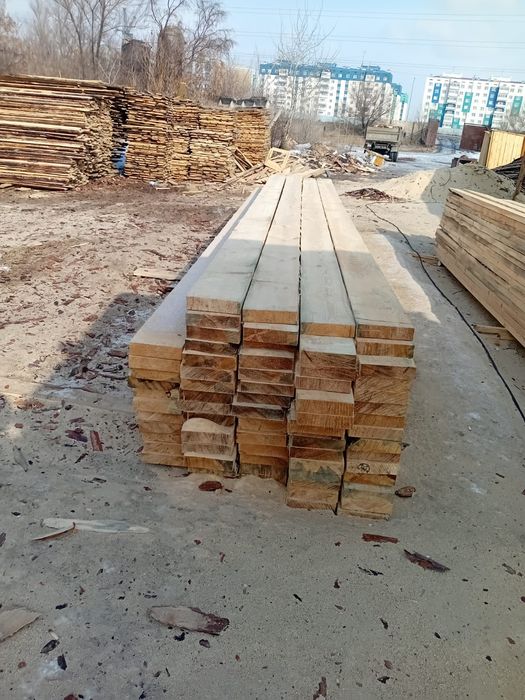 Доски обрезная и не обрезная