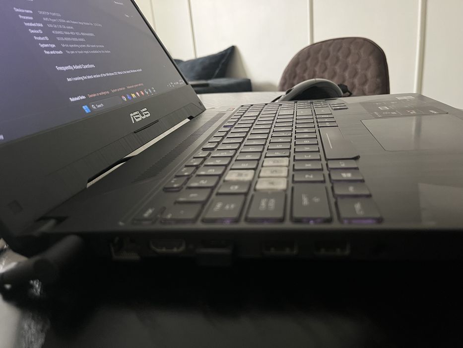 Laptop Gaming ASUS TUF FX505DT - Ryzen 5, GTX 1650, 8GB RAM, SSD 512GB