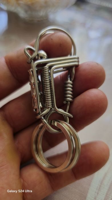 Брелок карабин для ключей