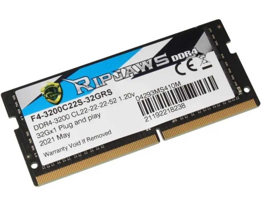 G.SKILL so-dimm 32+32GB DDR4 3200MHz