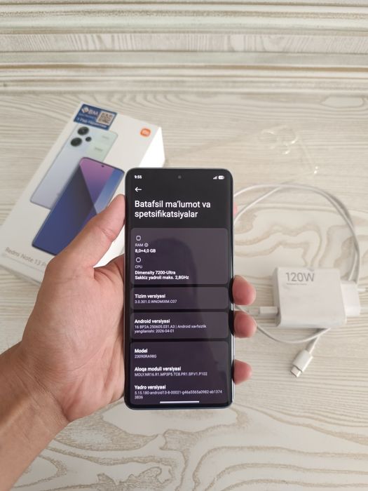 Redmi note 13 pro plus 5G (256 gb)