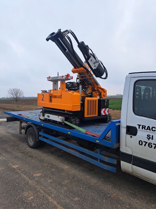 Tractări Auto și Utilaje NON-STOP ,Platformă 6.5m , București Ilfov