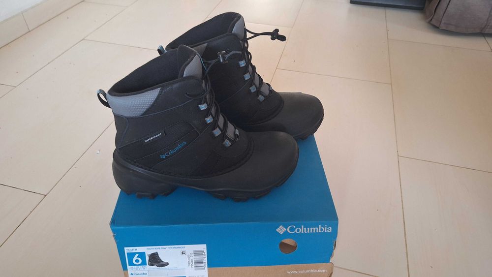 Ghete zapada Columbia Youth Rope Tow 36 impermeabile