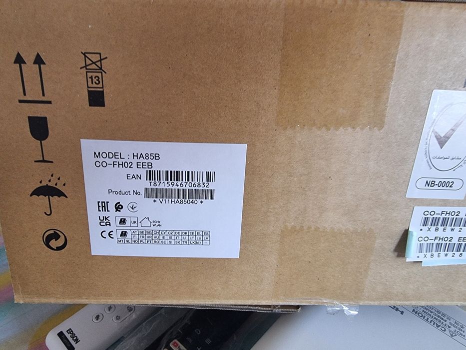 Videoproiector EPSON CO-FH02 FULL HD 1920×1080 3000 lumeni alb