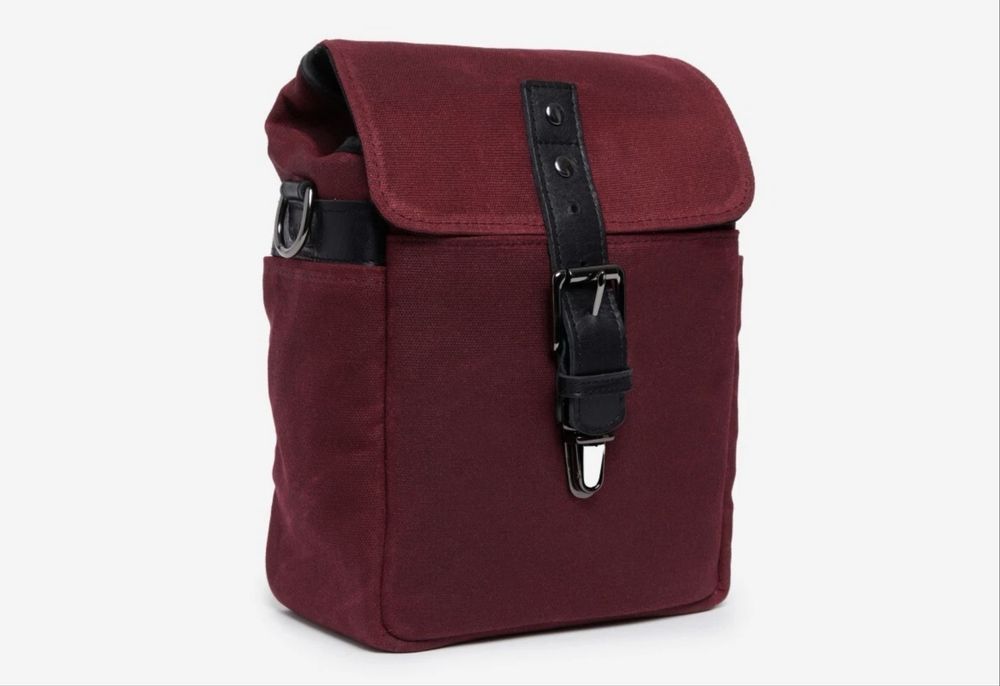 Geanta foto ONA Bond Street Canvas  (Burgundy) ideala Leica