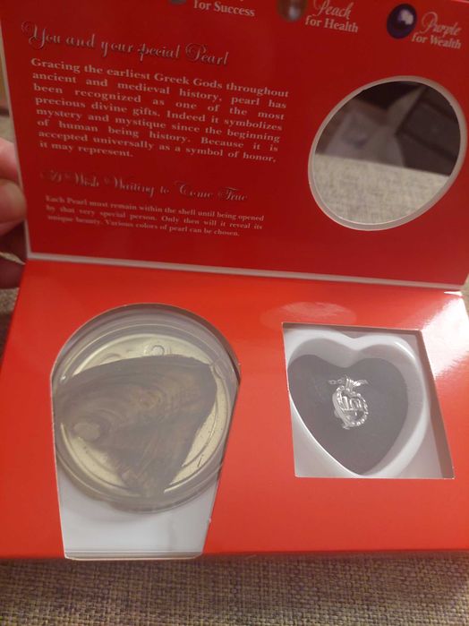 Колие с перла от жива мида