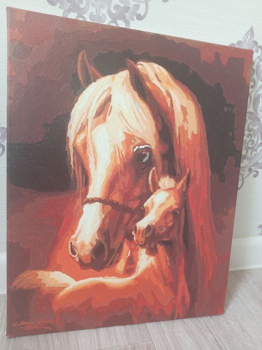 Картина с лошадь