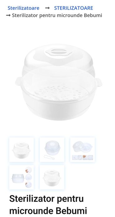 Sterilizator microunde