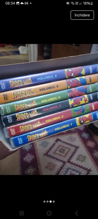 DVD Spectacular Spider-Man – Colecție completă 6 volume