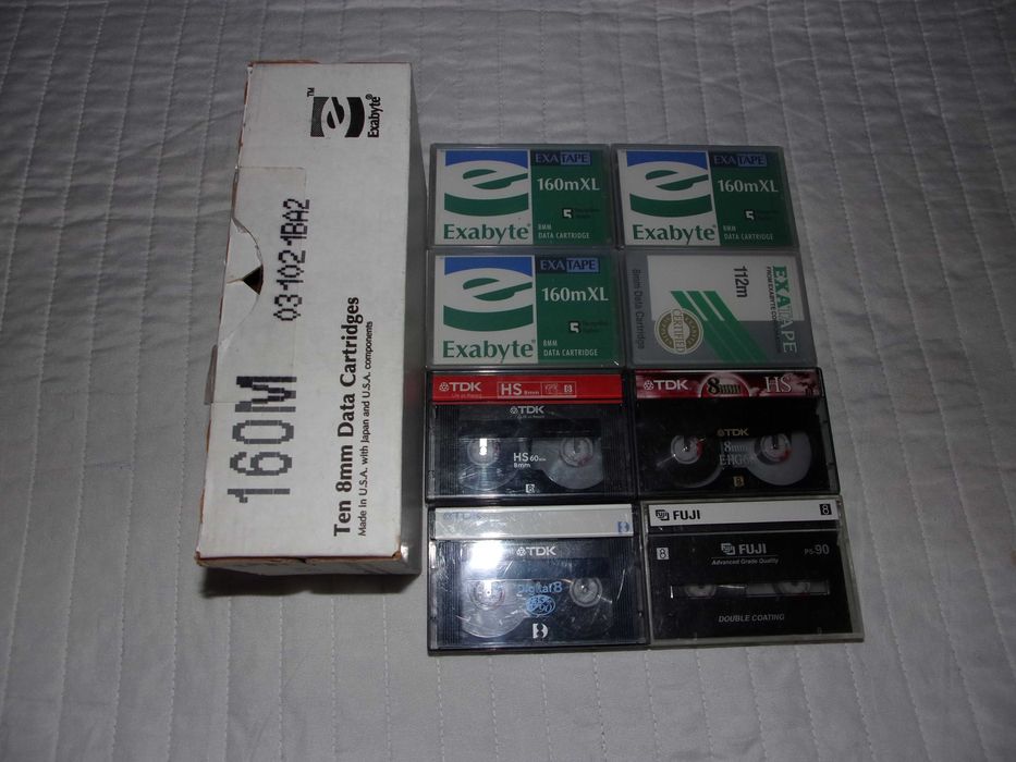 Casete Video 8 mm diverse