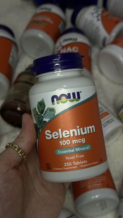 Селен Selenium 100 мкг и 200 мкг В НАЛИЧИИ