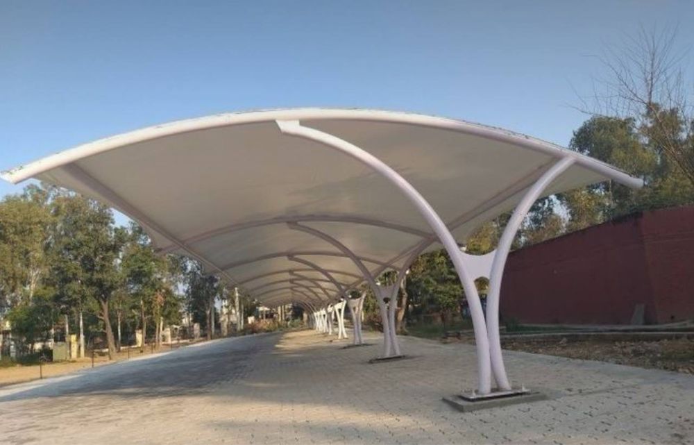 Parkovka naves stayanka навес для стоянку