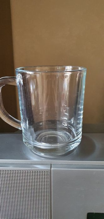 Стеклянная  кружка