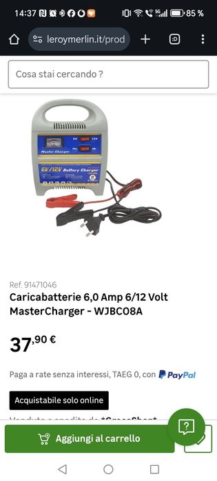 Redresor / incarcator baterie auto 12 V / 6 V