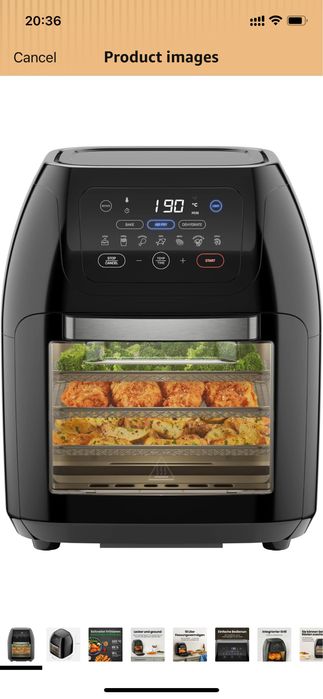 Мультифункциональный Аэрогриль Chefman 10л