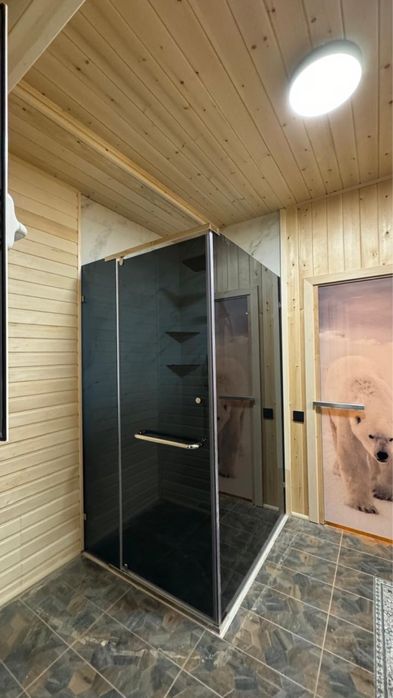 Душ кабина, угловые, прямые