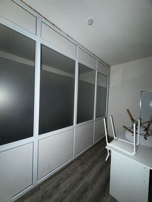 пластиковая перегородка 4 секции